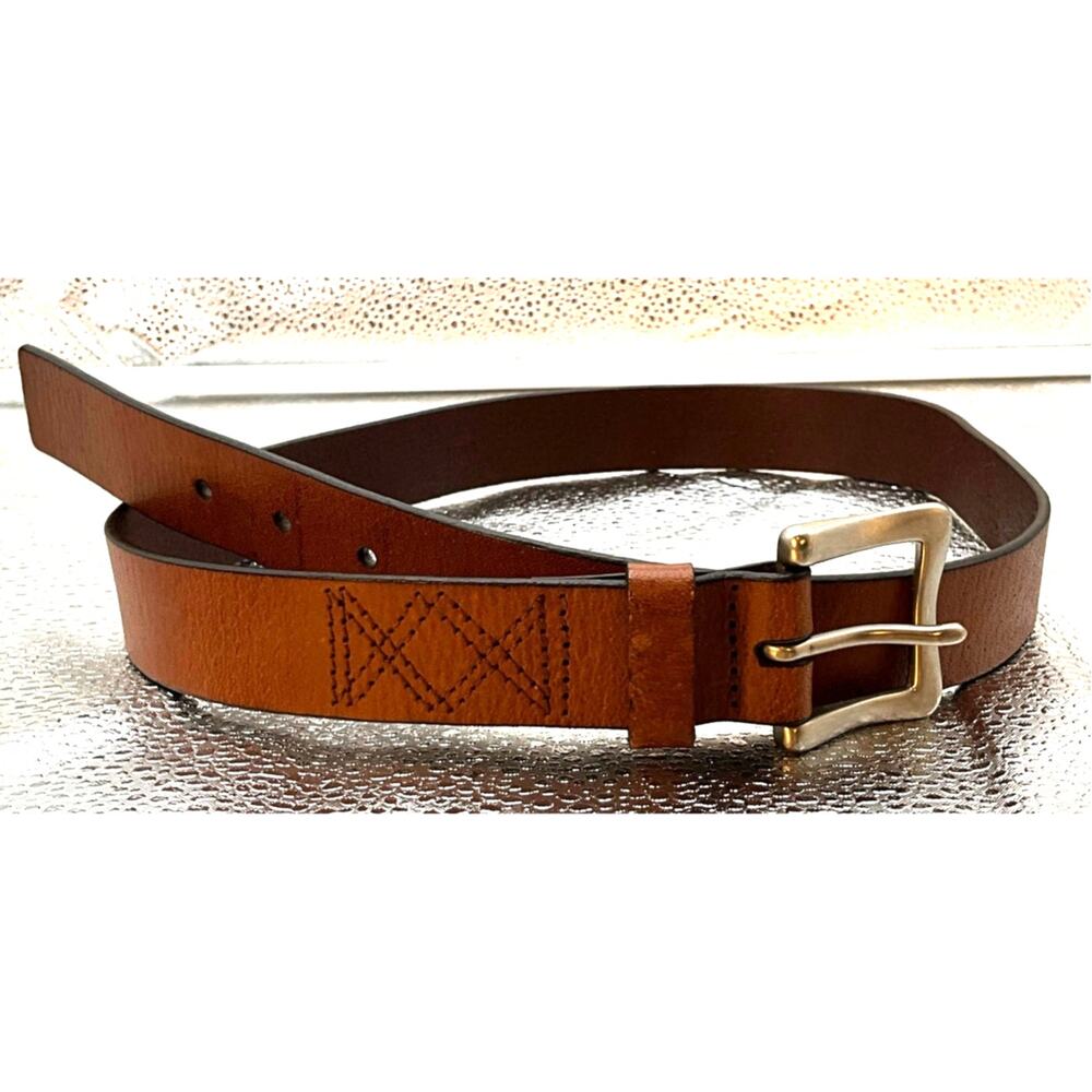 Dockers New Brown Genuine Leather medium Belt 1608 Unisex